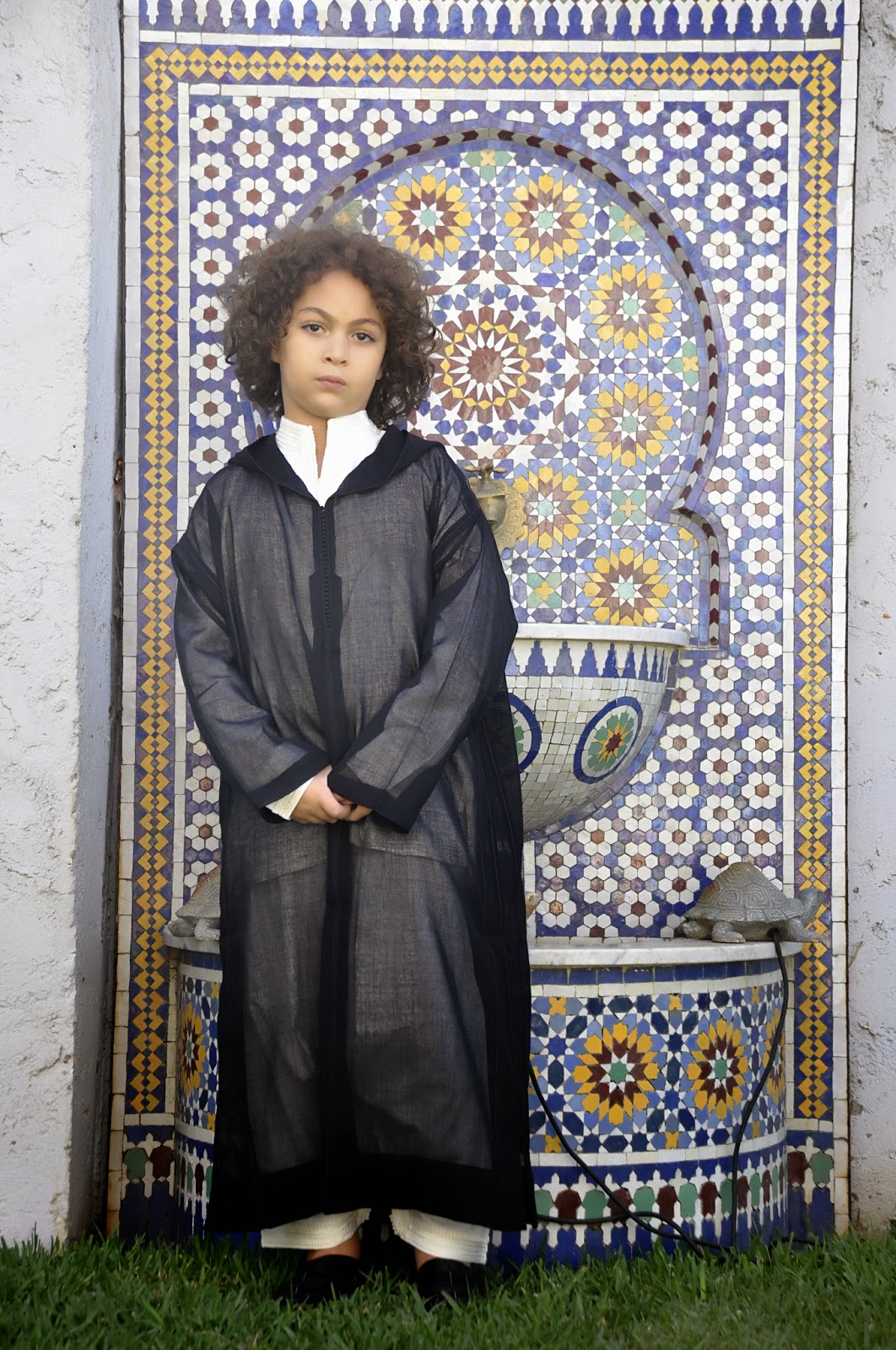 djellaba marocaine traditionnelle enfants